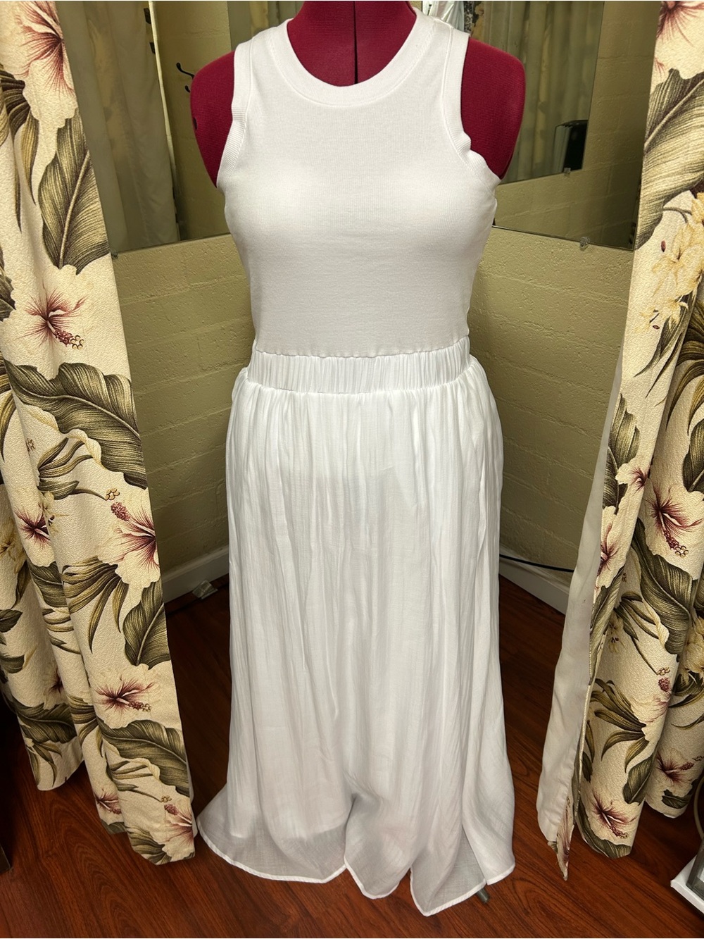 DKNY white summer dress